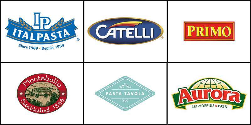 The best pasta brands in Canada include Catelli, Italpasta, and Primo.