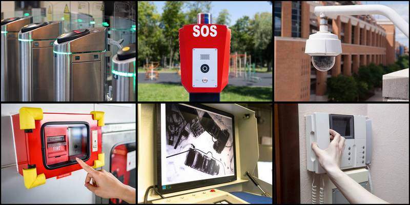 The best security systems for schools include weapon detection technology, alarms, and surveillance cameras.
