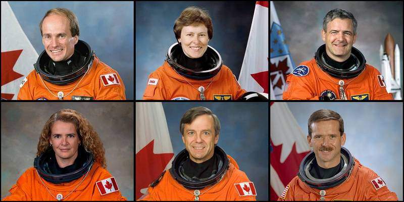 Some famous Canadian astronauts include Chris Hadfield, Julie Payette, and Marc Garneau.