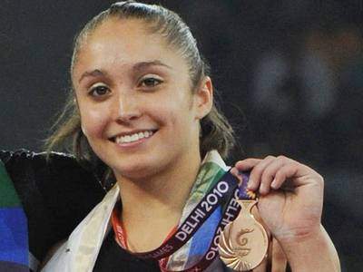 Gabby May is a Canadian gymnast.