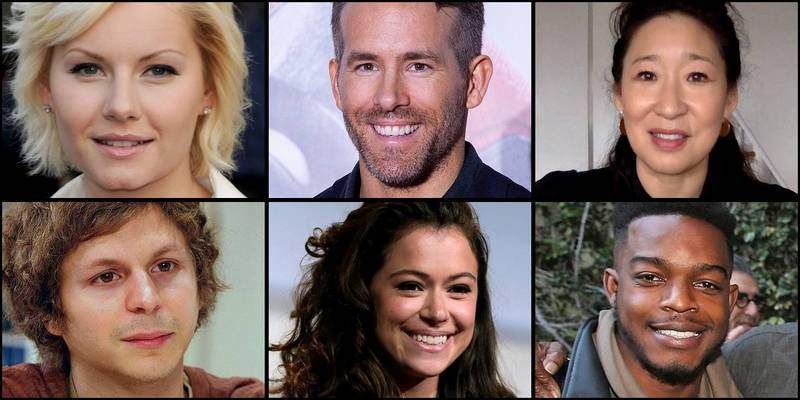 The most famous Canadian actors are Ryan Reynolds, Jim Carrey, and Rachel McAdams.