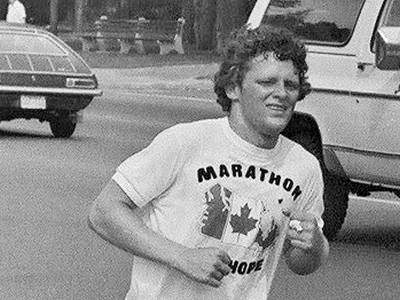 Terry Fox is one of the most inspiring Canadian athletes.