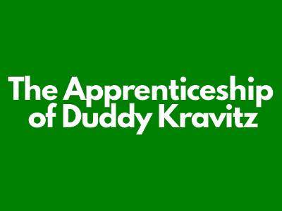 The Apprenticeship of Duddy Kravitz is written by Mordecai Richler.