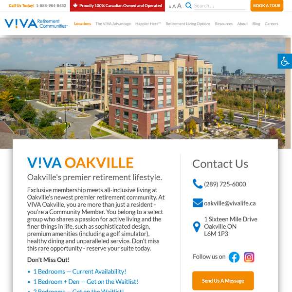 VIVA Oakville Retirement Community